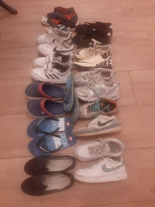 Nike, Adidas, New balance, Crocs,  Mayoral, Qiucksilver