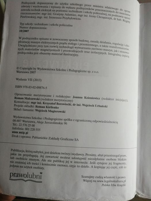 Podręcznik do szkół średnich