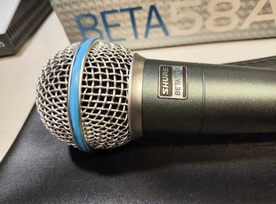 Shure Beta 58A - легендарний суперкардіоїдний мікрофон вокал подкаст