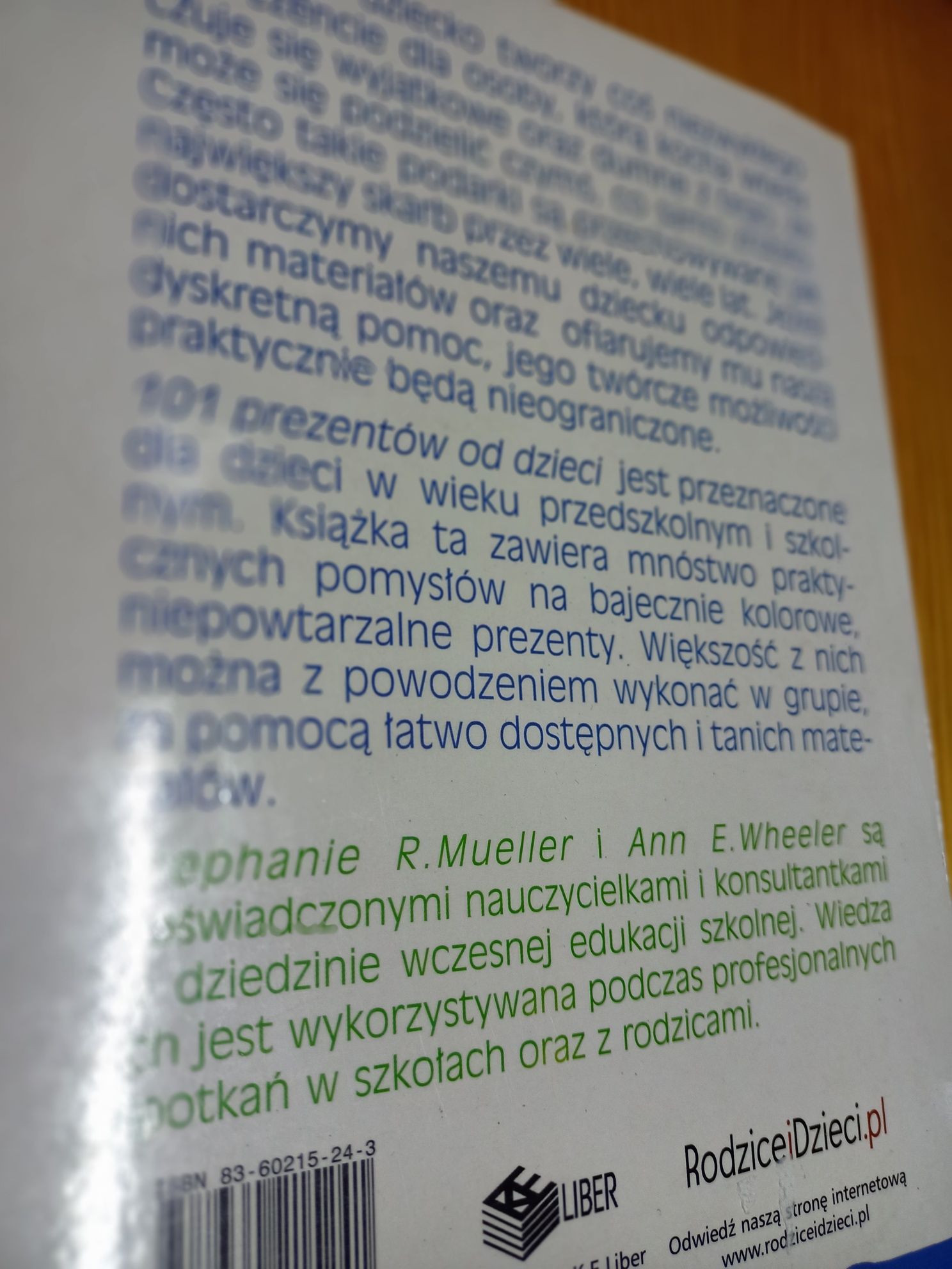 101 prezentów od dzieci . Książka poradnik Mueller, Wheelerly