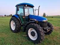 Ciągnik rolniczy NEW HOLLAND TD95D 95km ORYGINALNY LAKIER opony 90%
