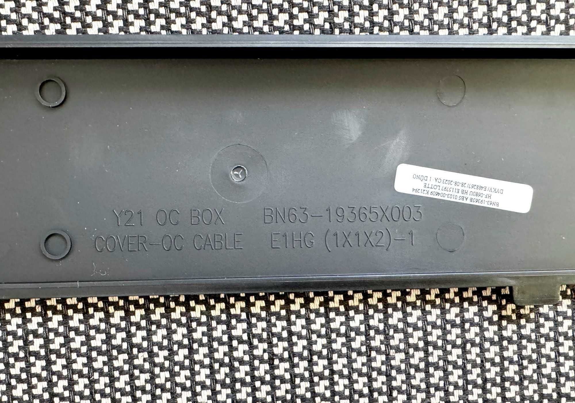 Samsung TV tuner maskownica kabli