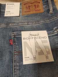 Spodnie damskie Boyfriend M.Sara jeans rozmiar XL nowe z metką.