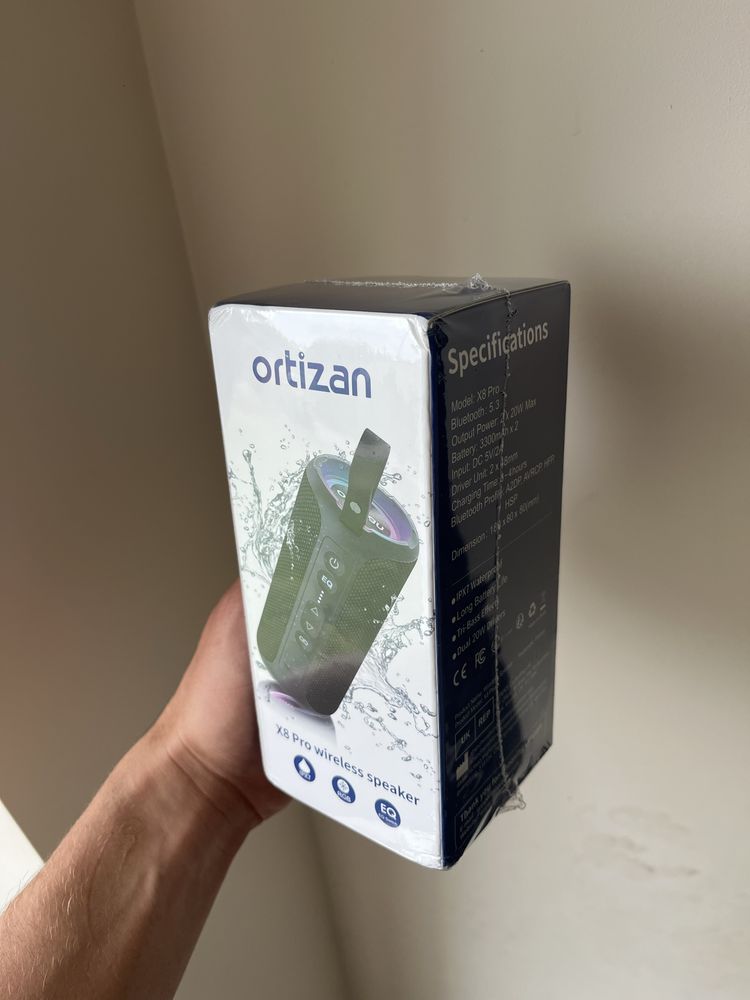 Ortizan X8 Pro – Głośnik Bluetooth 40W | IPX7 | LED | 30h pracy as JBL