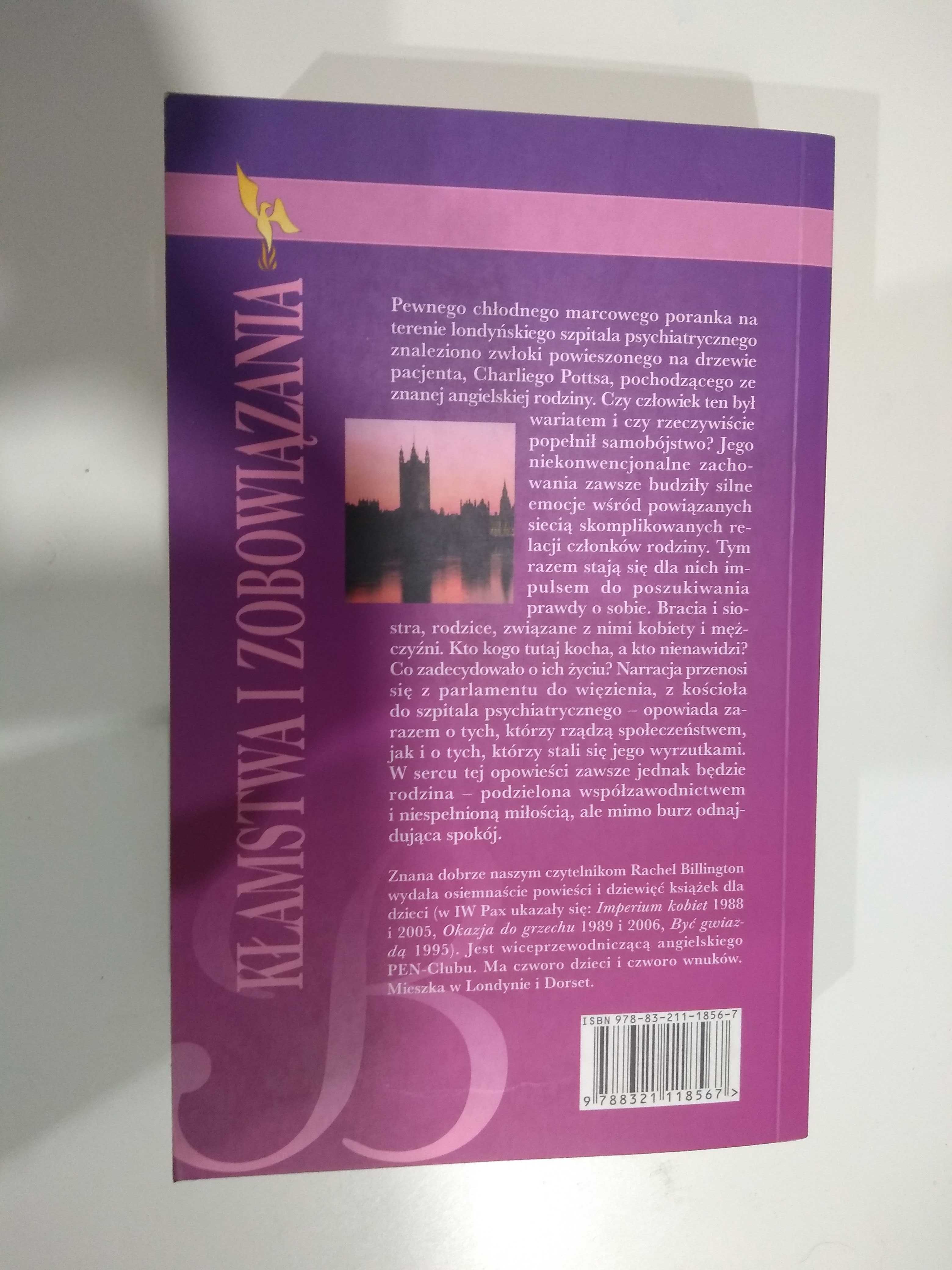 Dobra książka - Kłamstwa i zobowiązania Rachel Billington (FF3)