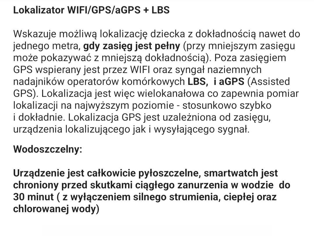 Smartwatch dla dzieci