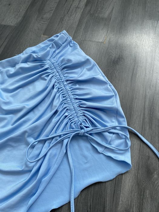 Shein S/36 spódnica z wyższym stanem i marszczeniem