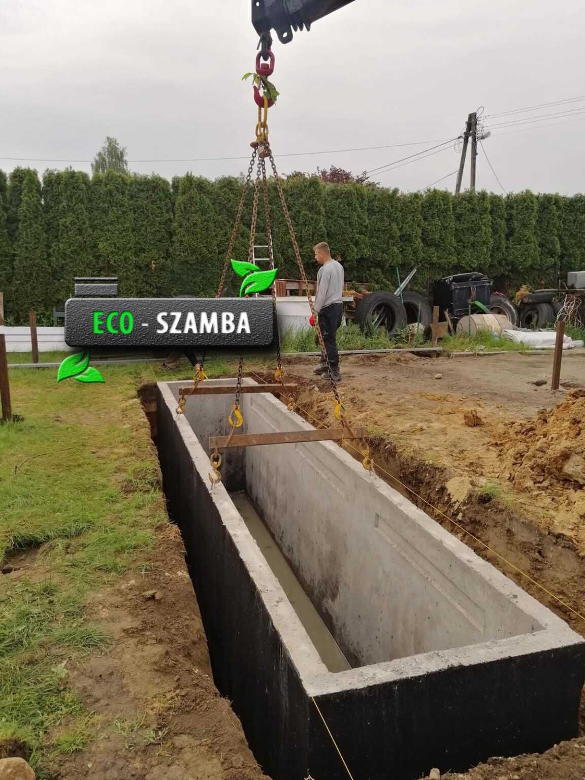 Kanał samochodowy warsztatowy betonowy 4,5m do garażu PRODUCENT szamba