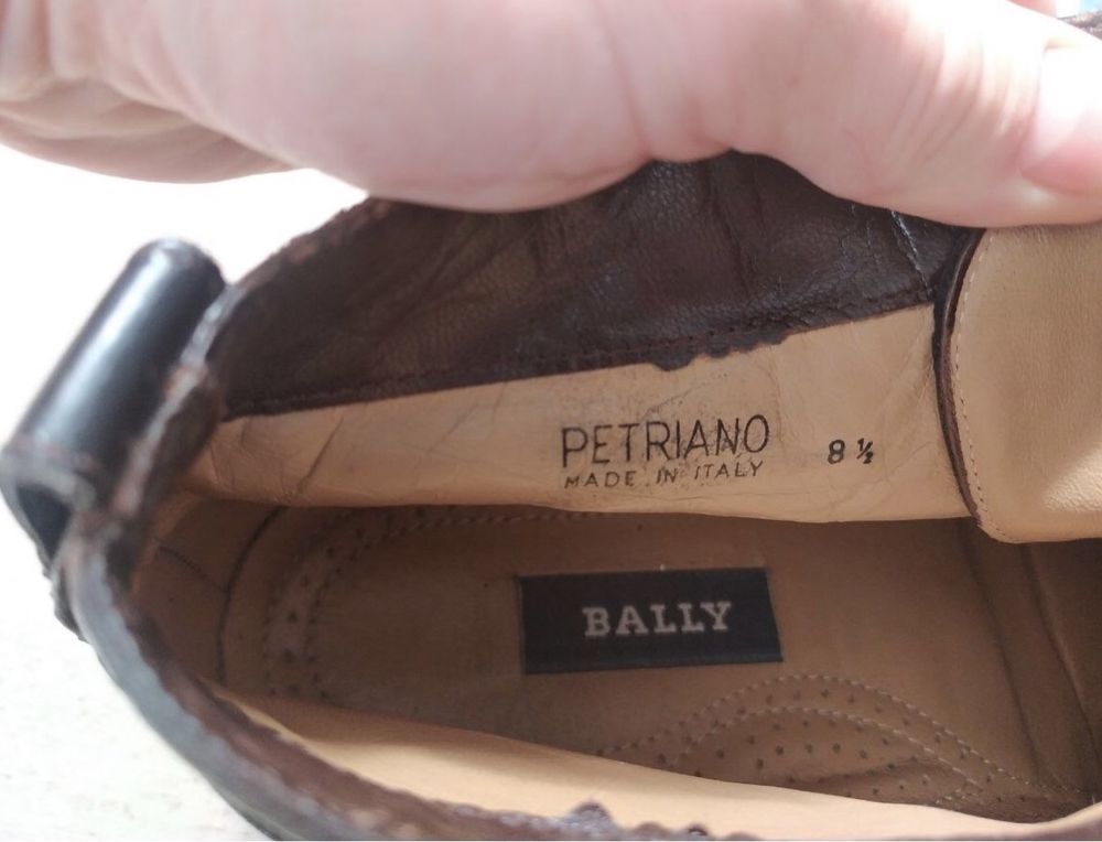 Чоловічі класичні черевики 42 р. Bally. Класичні туфлі.