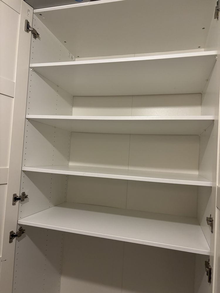 Biała szafa PAX 100x60x236