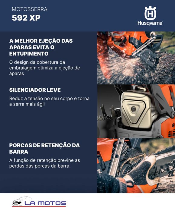Motosserra Husqvarna 592 XP