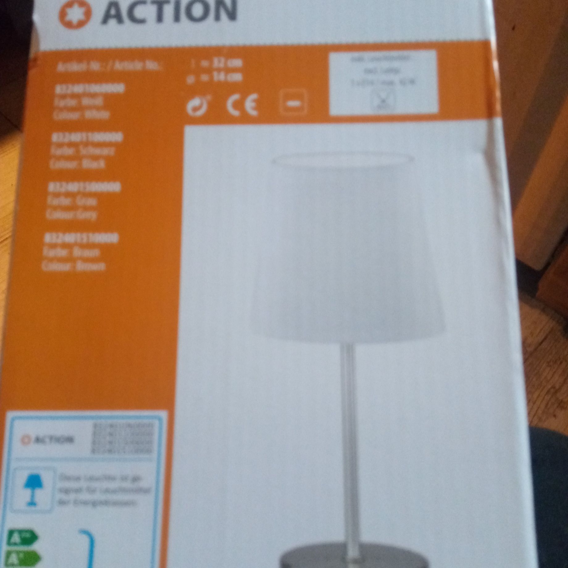 Lampa sufitowa  Lampka nocna ACTION