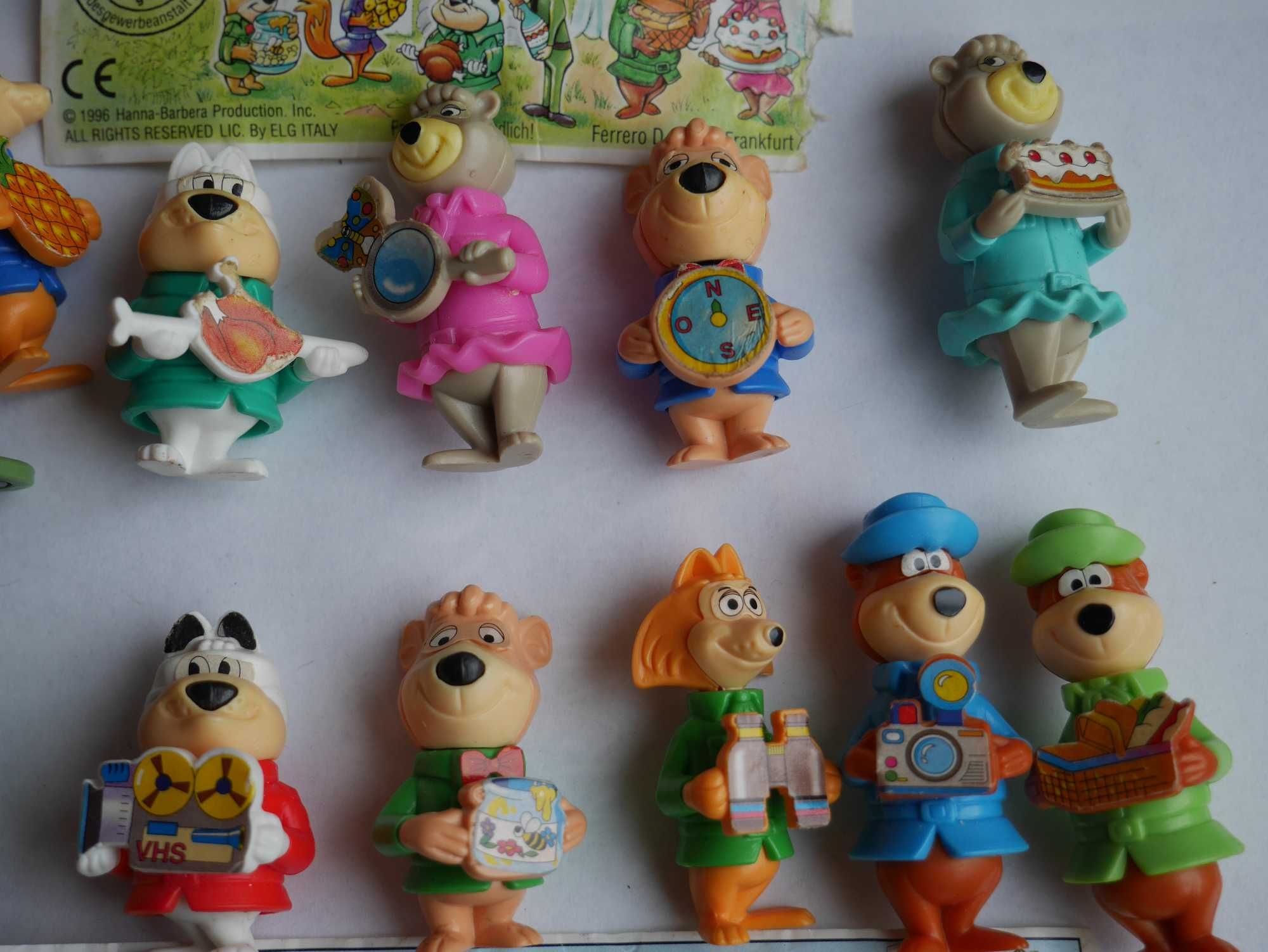 Kultowy MIŚ YOGI : piknik i w parku (1995) Kinder Niespodzianka