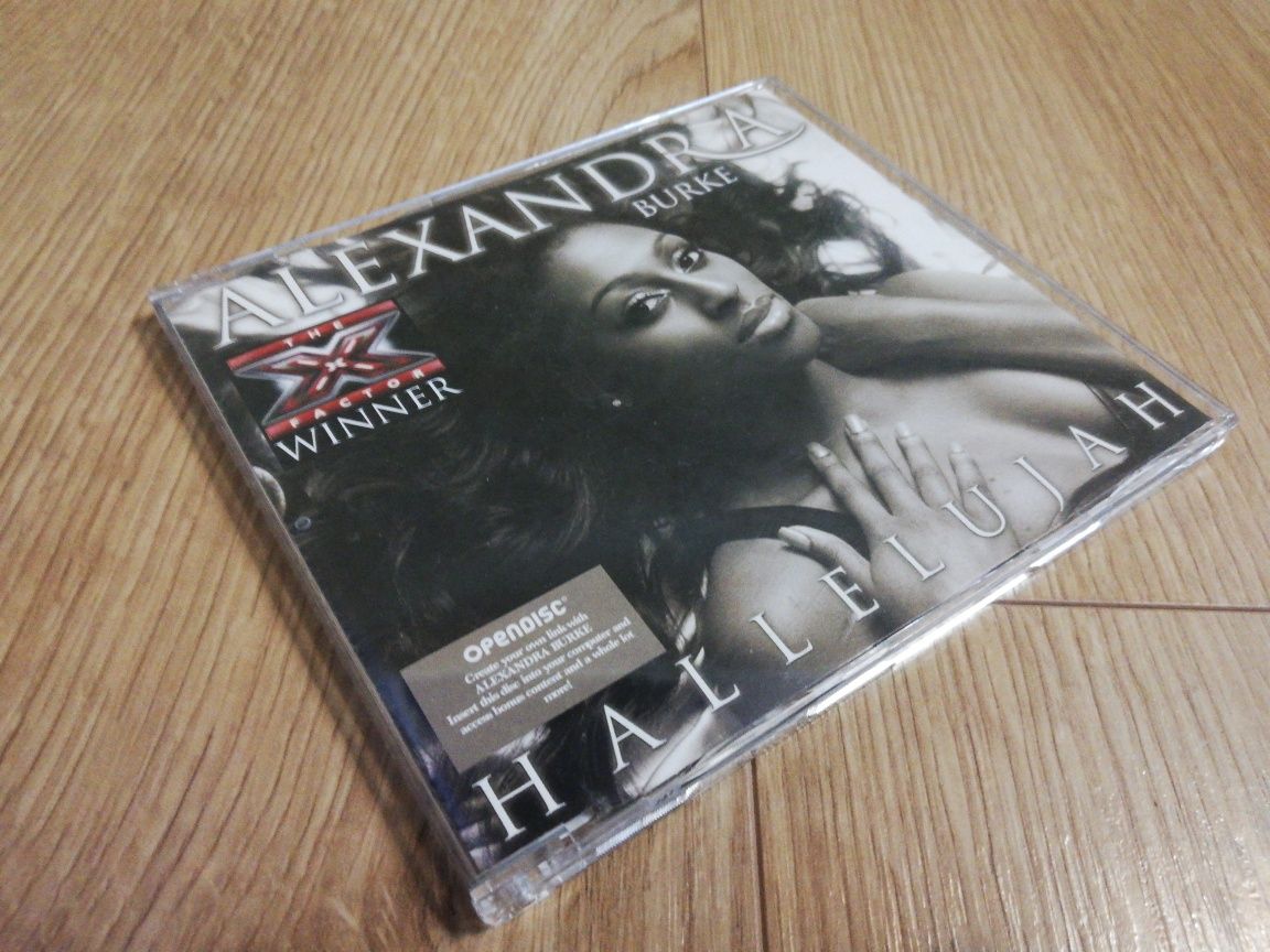 Alexandra Burke Hallelujah płyta CD singiel The X Factor Winner ideał