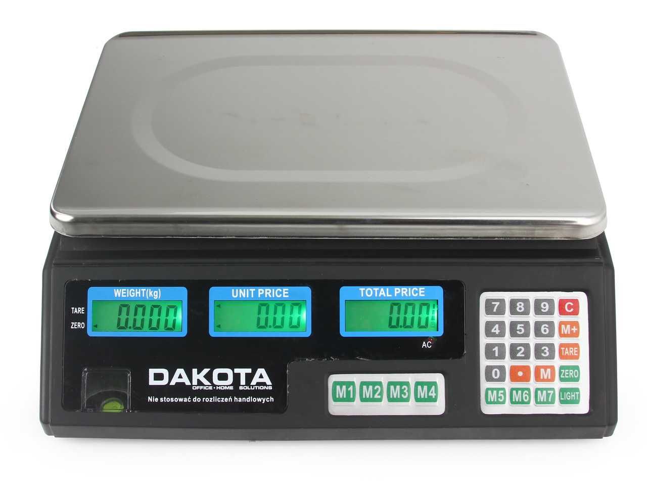 ELEKTRONICZNA WAGA SKLEPOWA LCD 40 kg/2g Spożywcza Handlowamagazynowa