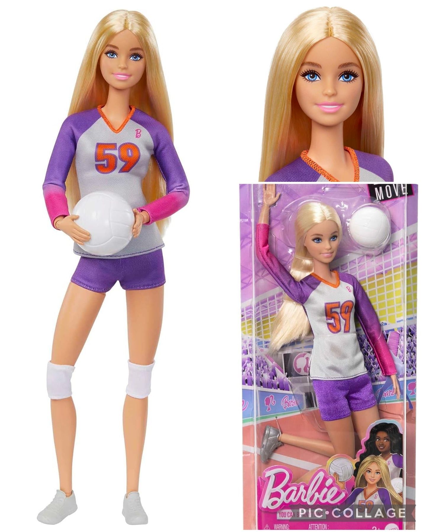 Оригінал барби барбі barbie волейбол made to move sport спорт лол lol
