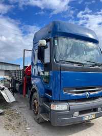 Renault Premium com Grua e Bascula