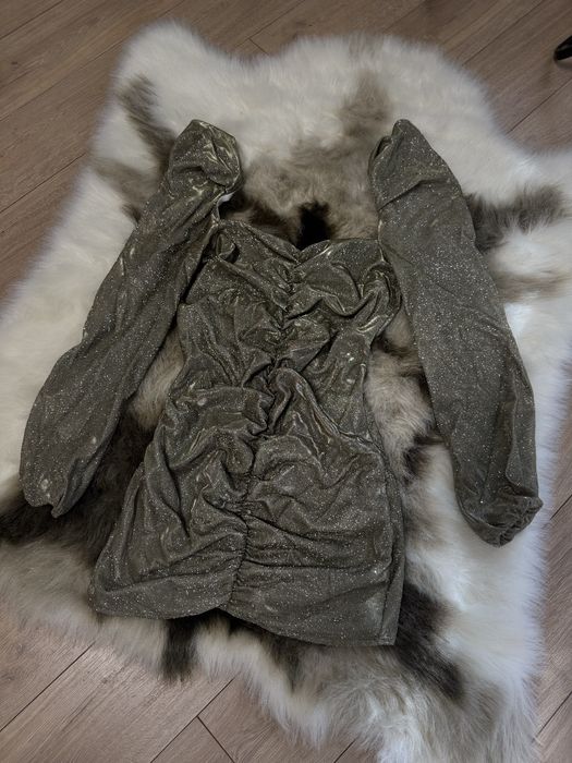 Сяюча сукня, напилення люрексу, дуже яскрава і єфектна