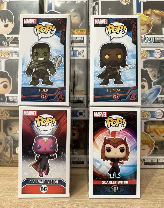 Funko Pop Фанко Поп Халк Вижн Хеймдалл Марвел Marvel