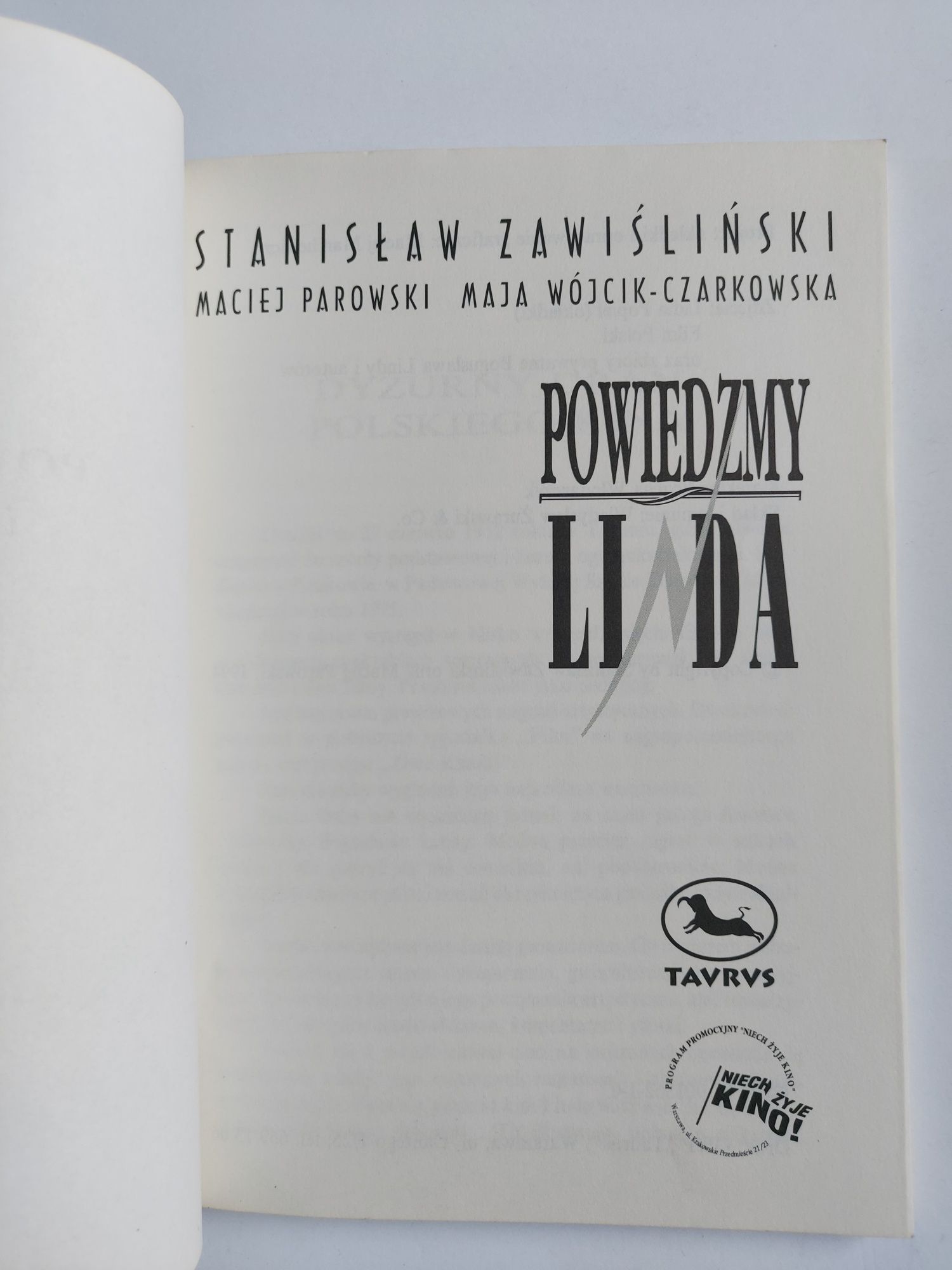 Powiedzmy Linda - Stanisław Zawiśliński