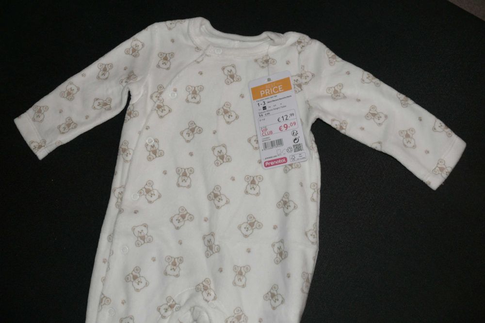 Body Prenatal - Ursinhos  1/3 Meses