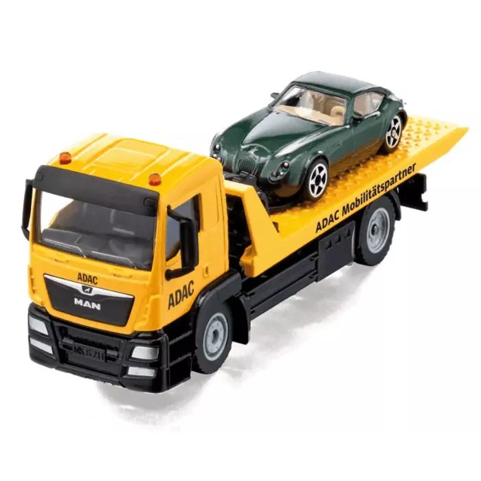 Laweta z autem Siku Super S2722. SIKU PAP