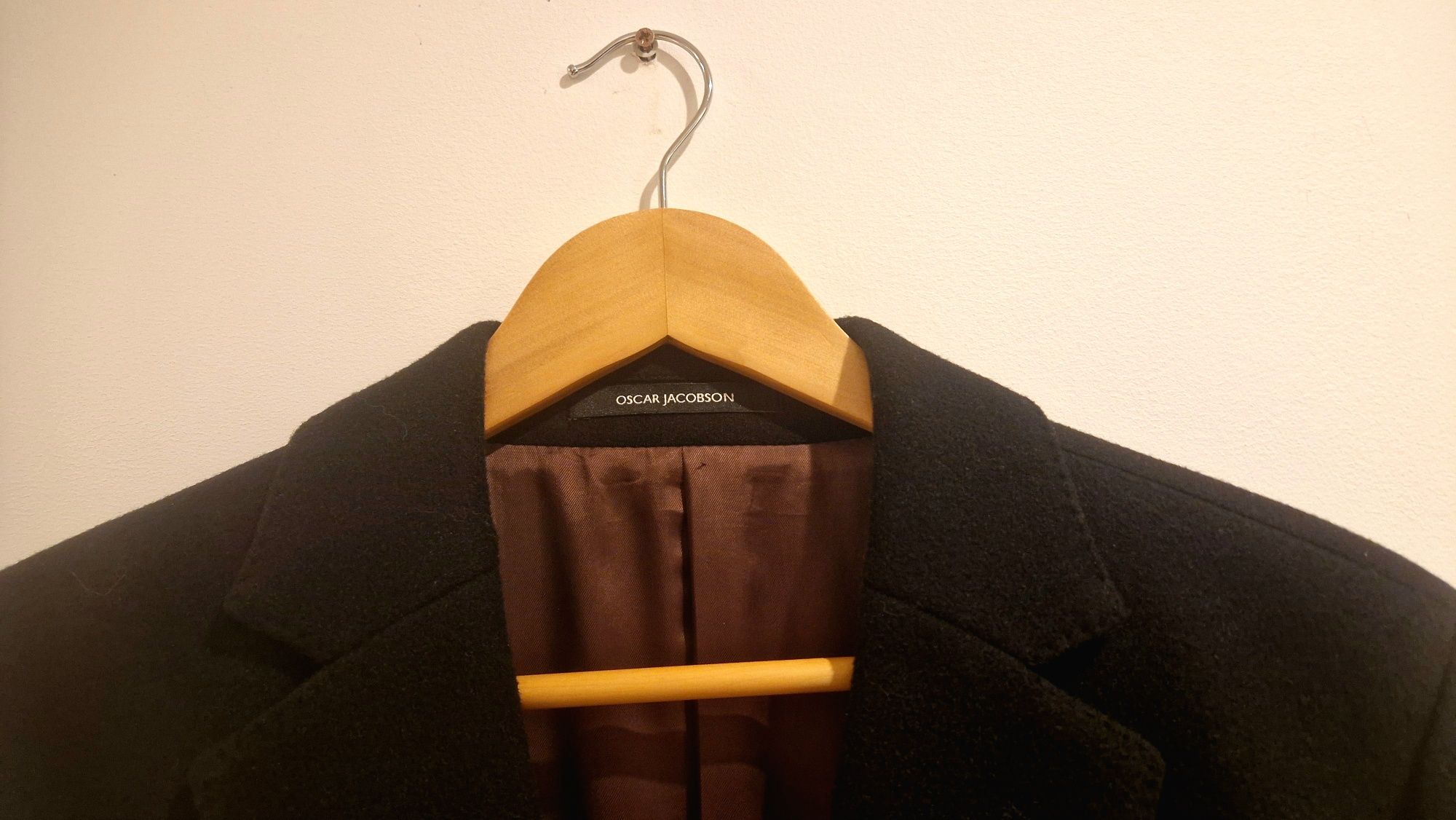 Płaszcz welniany Oscar Jacobson 50