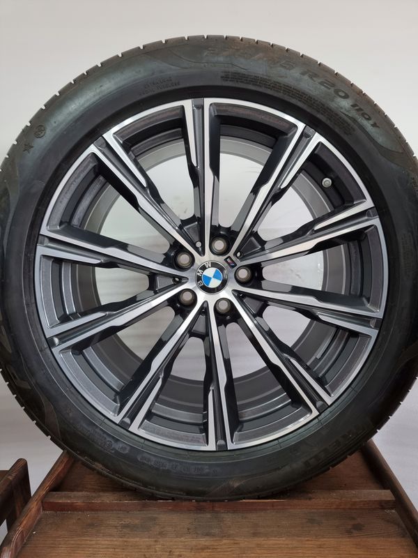 Oryginalne Letnie Koła Bmw X5 G05 X6 G06 Pirelli 20 Cali M-pakiet Runf