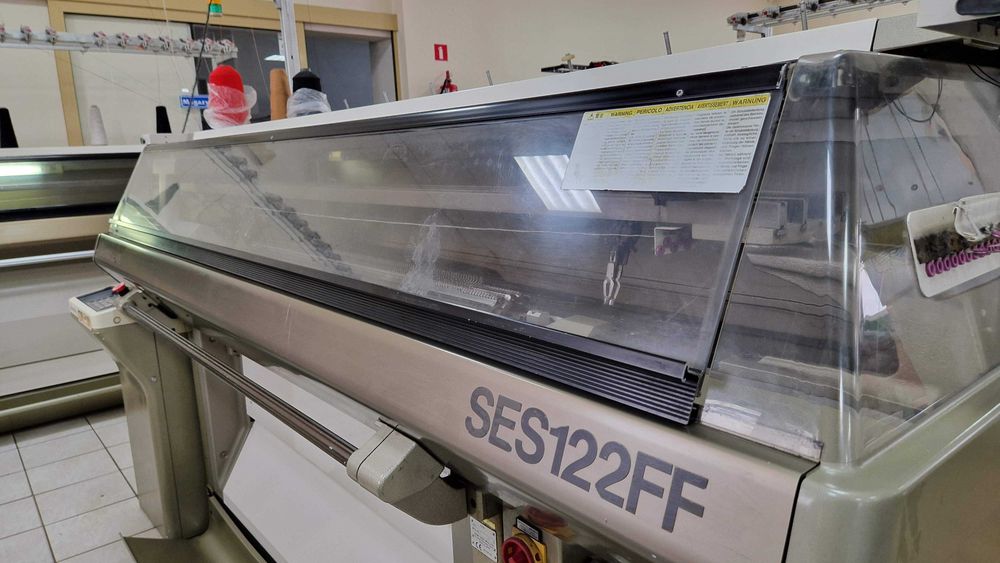 Maszyna dziewiarska SHIMA SEIKI SES122 FF 3G do prod. czapek szalików