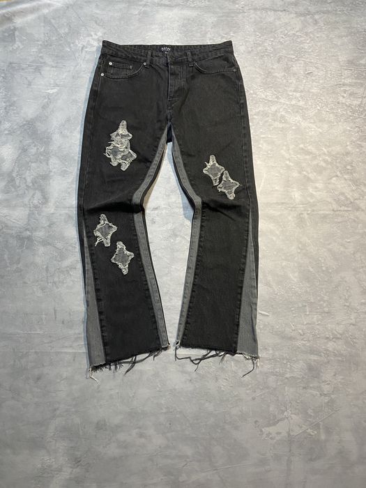 flared jeans фларед джинси штани pants кльош клёш zara gallery dept