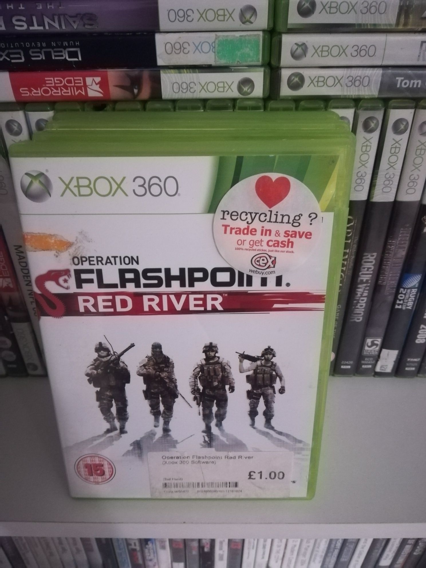 Operation flashpoint flash point red river xbox 360