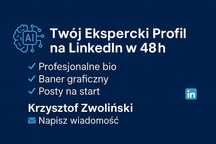 Profesjonalny profil LinkedIn – opis, baner, posty