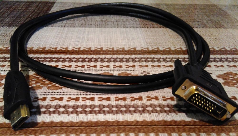 Продаю відеокабель ''2E'' DVI-D 24+1 Male to HDMI Male 1,8 m