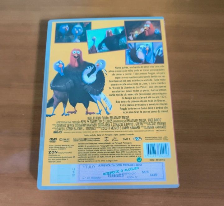Dvd A Revolta dos Perus