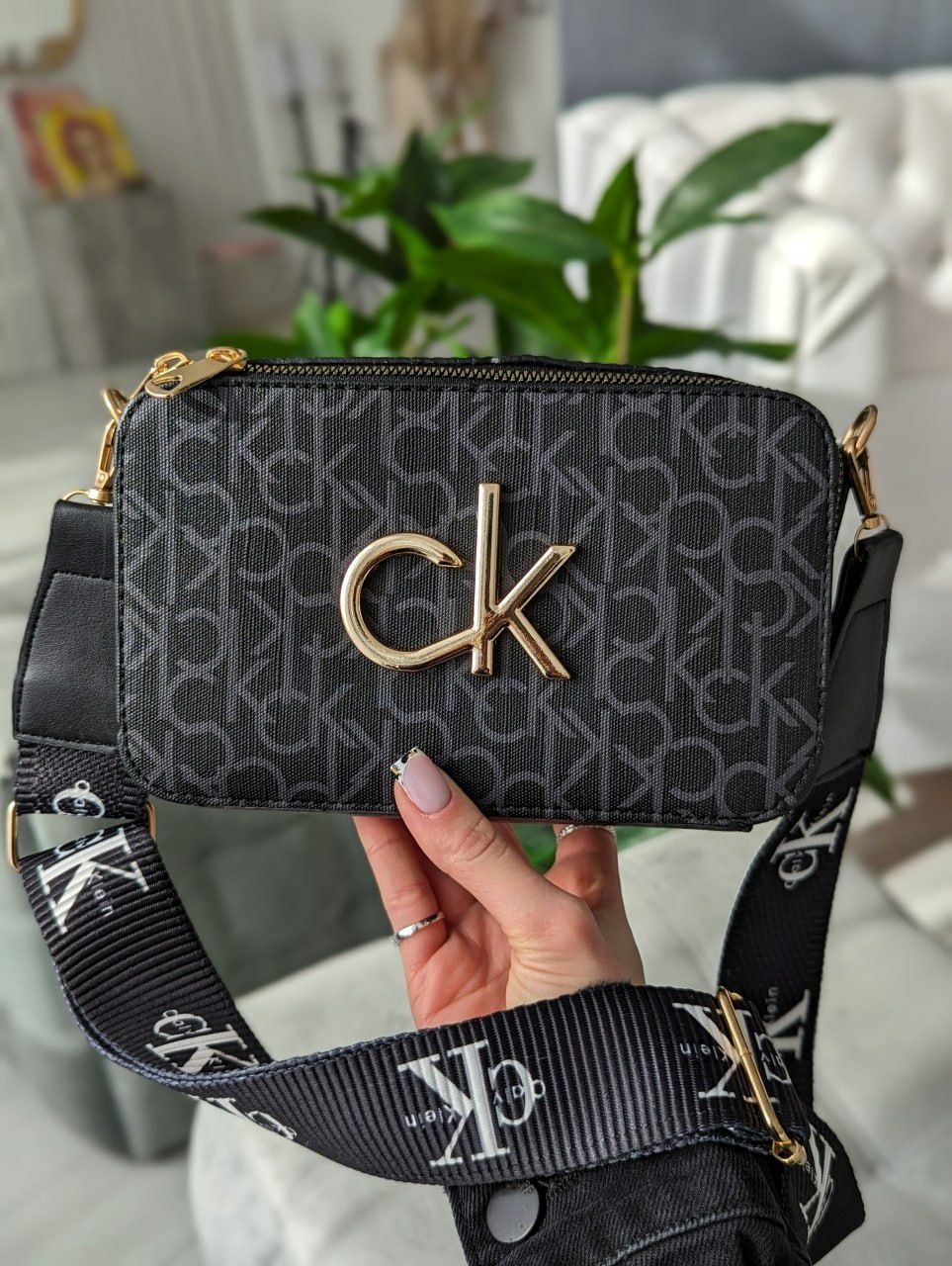 НОВИНКА!!! Женская сумка Calvin Klein, жіноча сумка, кросбоди, сумка ч