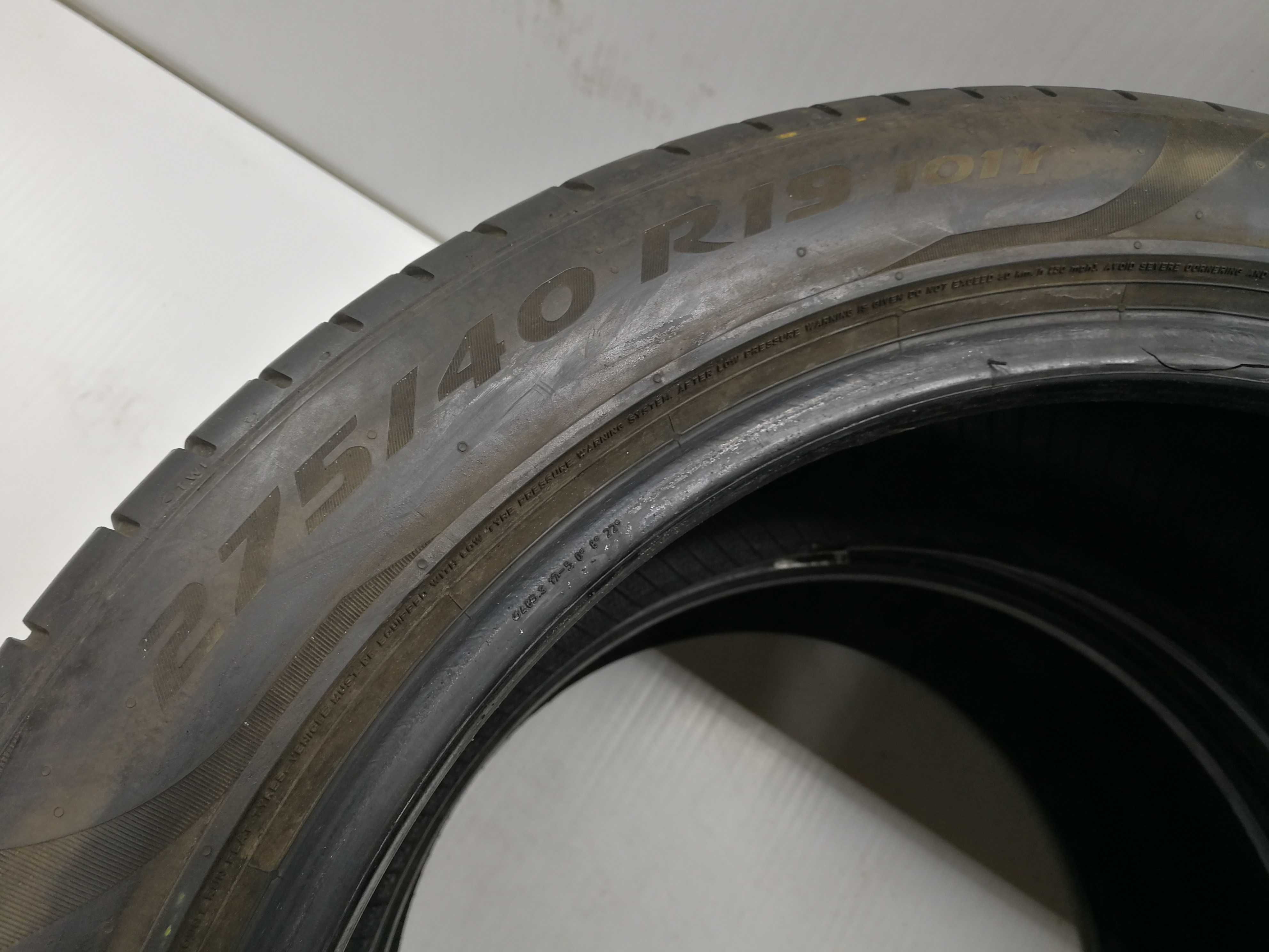 Pirelli P zero 275/40r19 101Y Rant XL RSC 2021r N9201