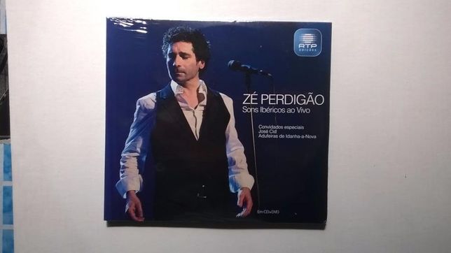 Zé Perdigão Sons Ibéricos CD + DVD Novo Selado
