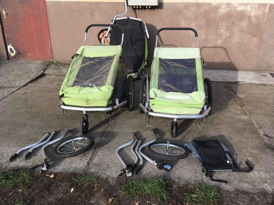 Przyczepka rowerowa wózek dla dzieci Croozer