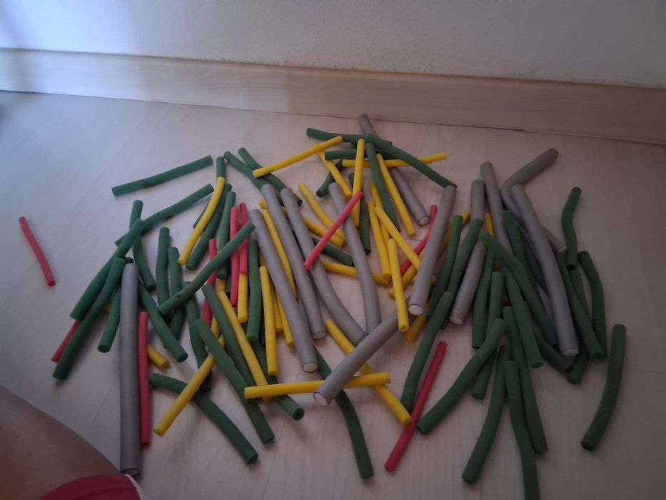 Rolos para fazer ondelacao, ou mise de rolos