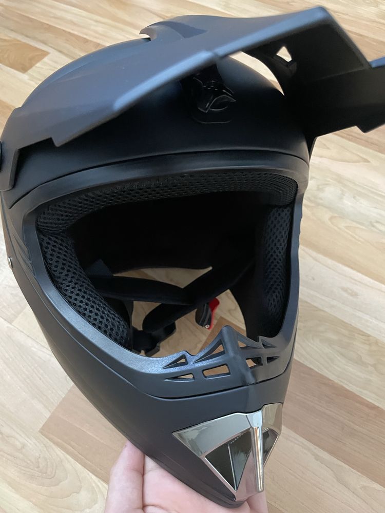Kask Full Face + Gogle