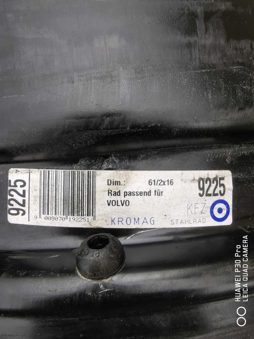 Felgi stalowe Volvo /Ford