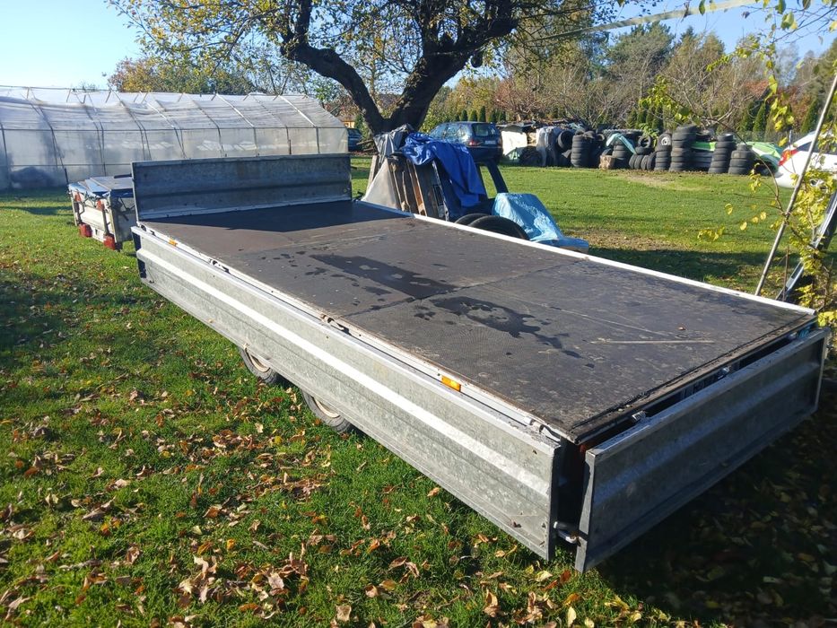 Przyczepa samochodowa 2t 3.75m x1.80m