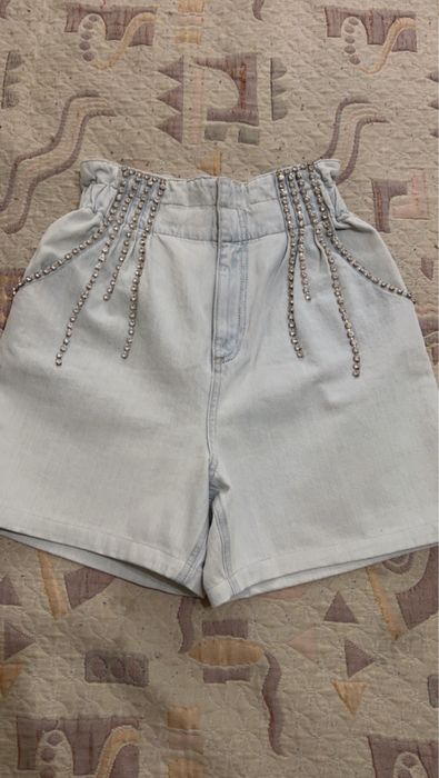 Шорти джинс Топ блакитні