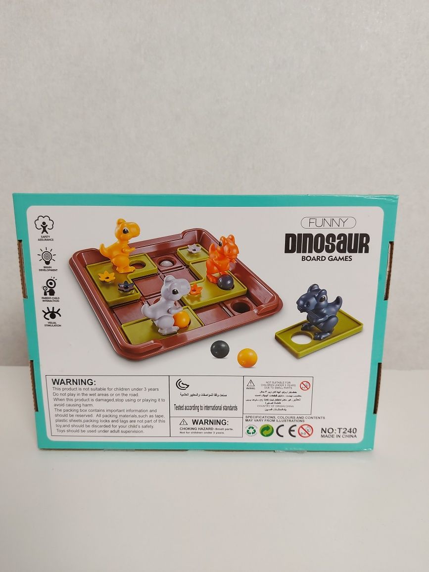 Розвиваюча гра-головоломка Динозаври