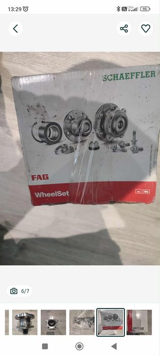 FAG łożysko piasta tył Audi A6 C5