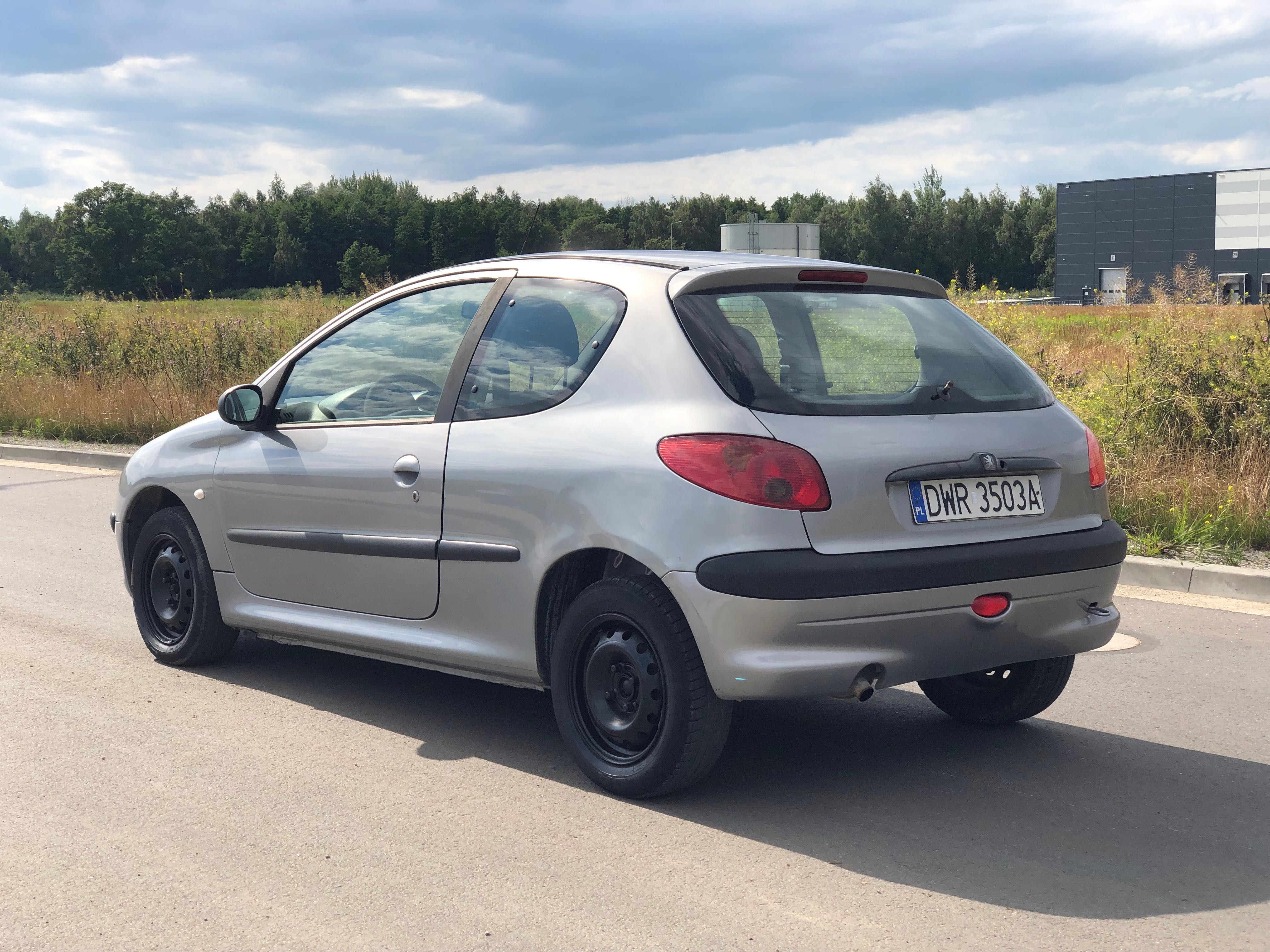 Peugeot 206 1.4 HDI Klimatyzacja Sprawny Ważne Opłaty