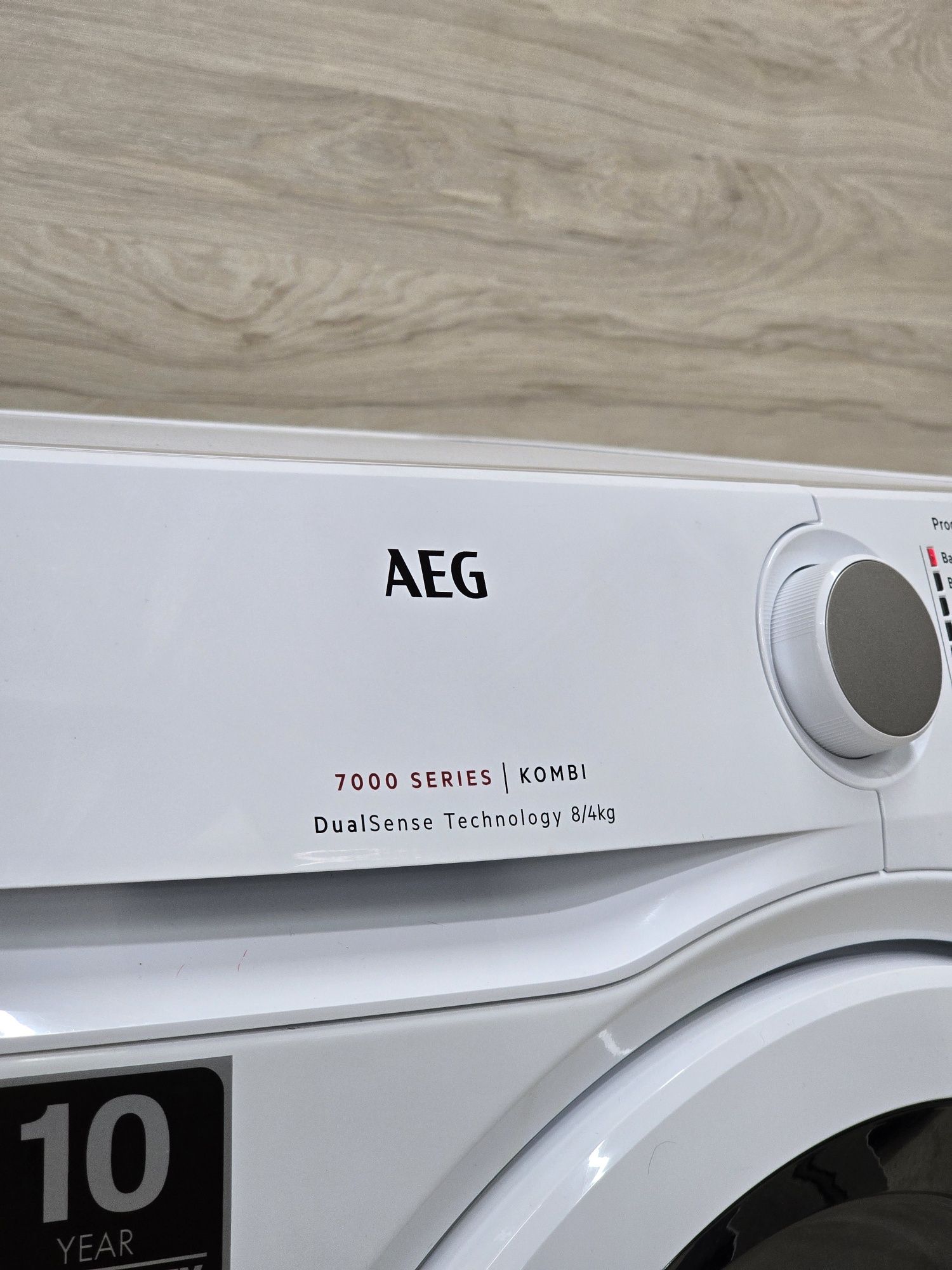 Топ.2в1 Пральна+Сушильна машина AEG 7000series 8/4кг Пар глибина 50см