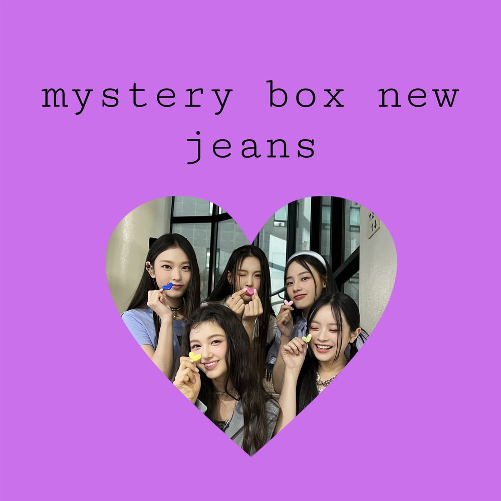 mystery box new jeans