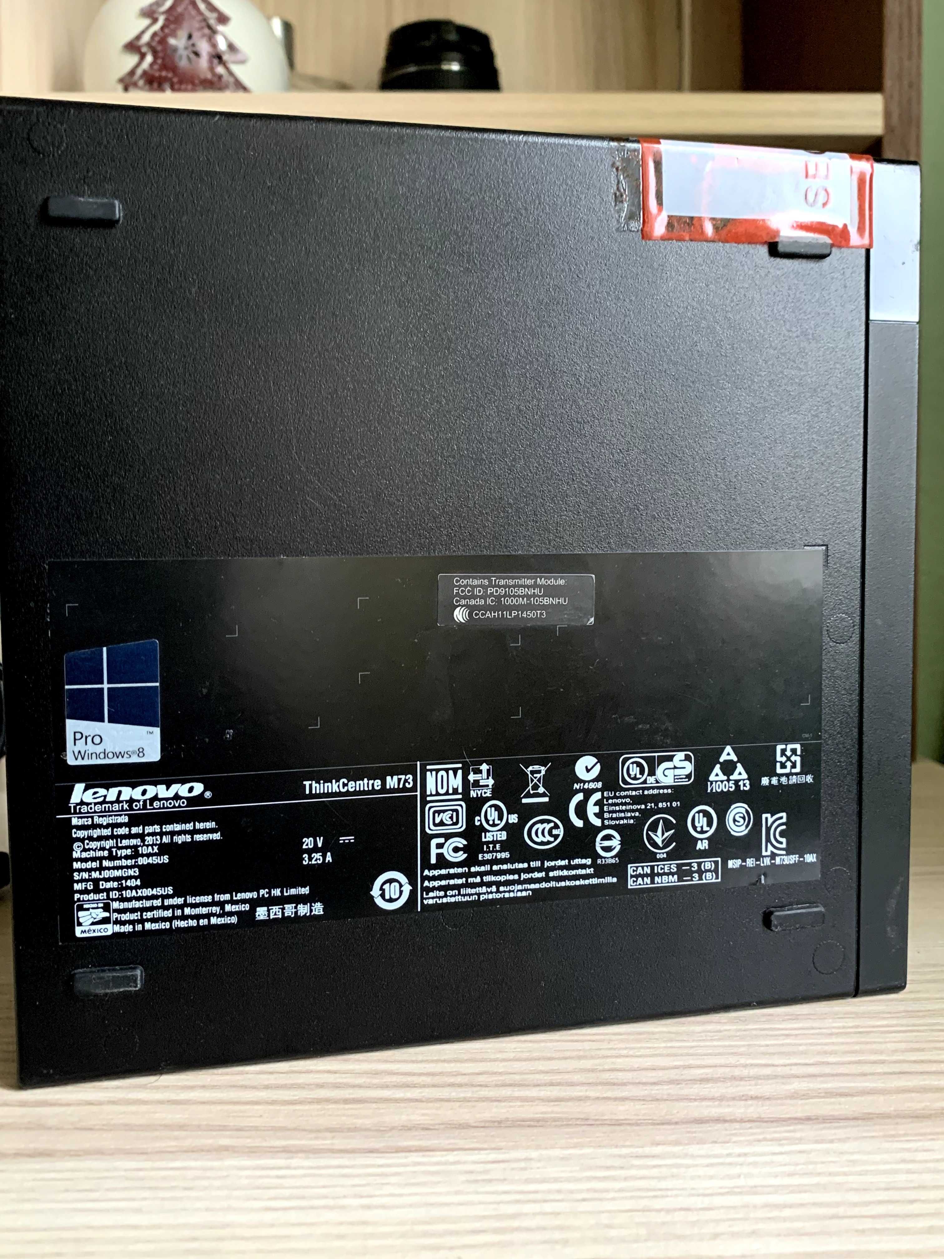 Lenovo M73 Intel Core i5-4570T 2.90GHz 8GB RAM 240GB SSD Новий