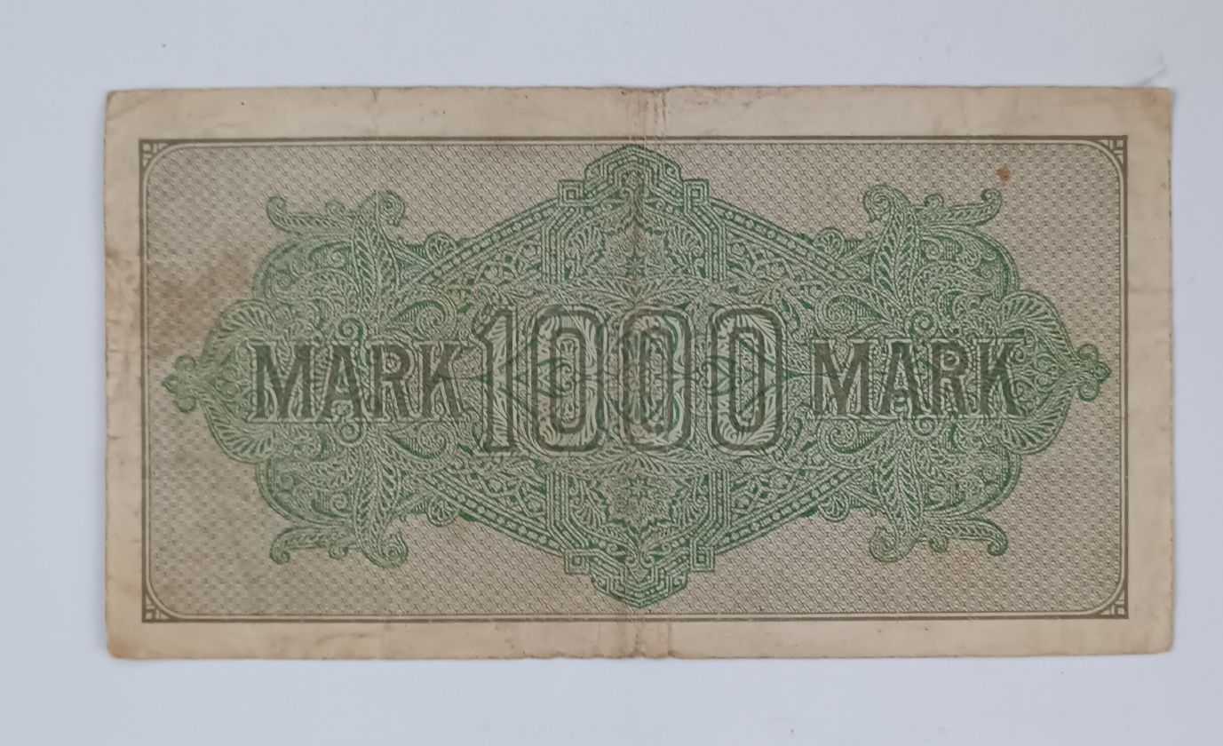 banknot 1000 marek , 1922 , Niemcy